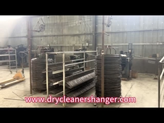 fábrica de perchas de alambre